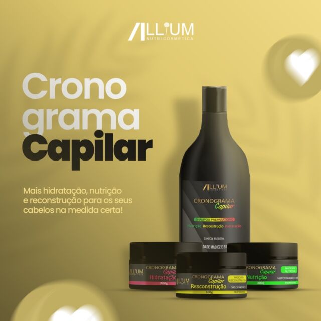 Uma forma de organizar em rotinas os cuidados com os cabelos. Ele serve para intercalar hidratação, reconstrução e nutrição da maneira ideal para cada pessoa, considerando sempre o nível de danos nas madeixas e o tipo de fio de cada um. 

#cronogramacapilar #hidratação #reconstrução #nutrição #mascaracapilar #dicadeprodutos